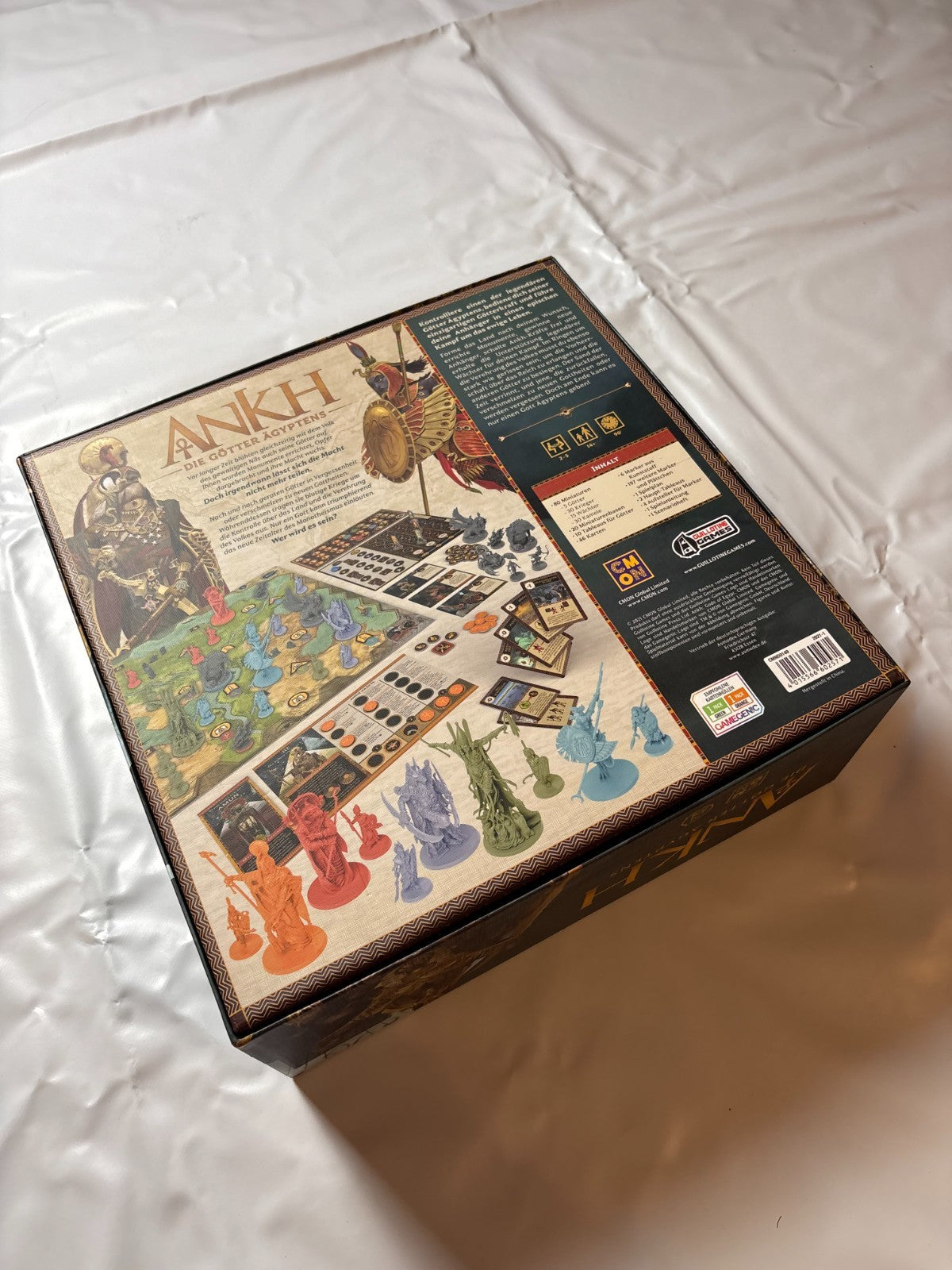 Ankh die Götter Ägyptens Grundspiel deutsche Ausgabe CMON - Unbespielt - Ansicht 11