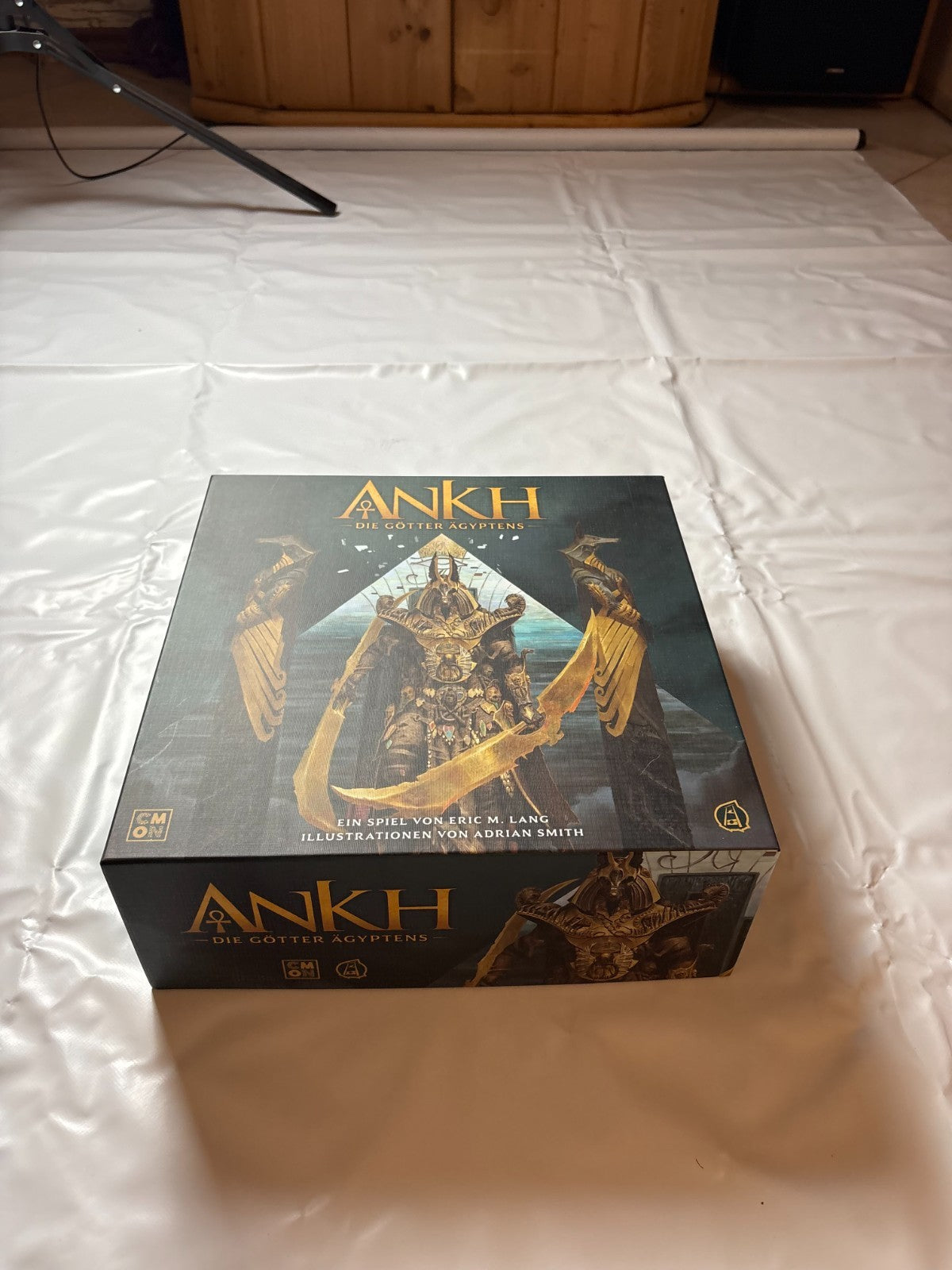 Ankh die Götter Ägyptens Grundspiel deutsche Ausgabe CMON - Unbespielt - Ansicht 3