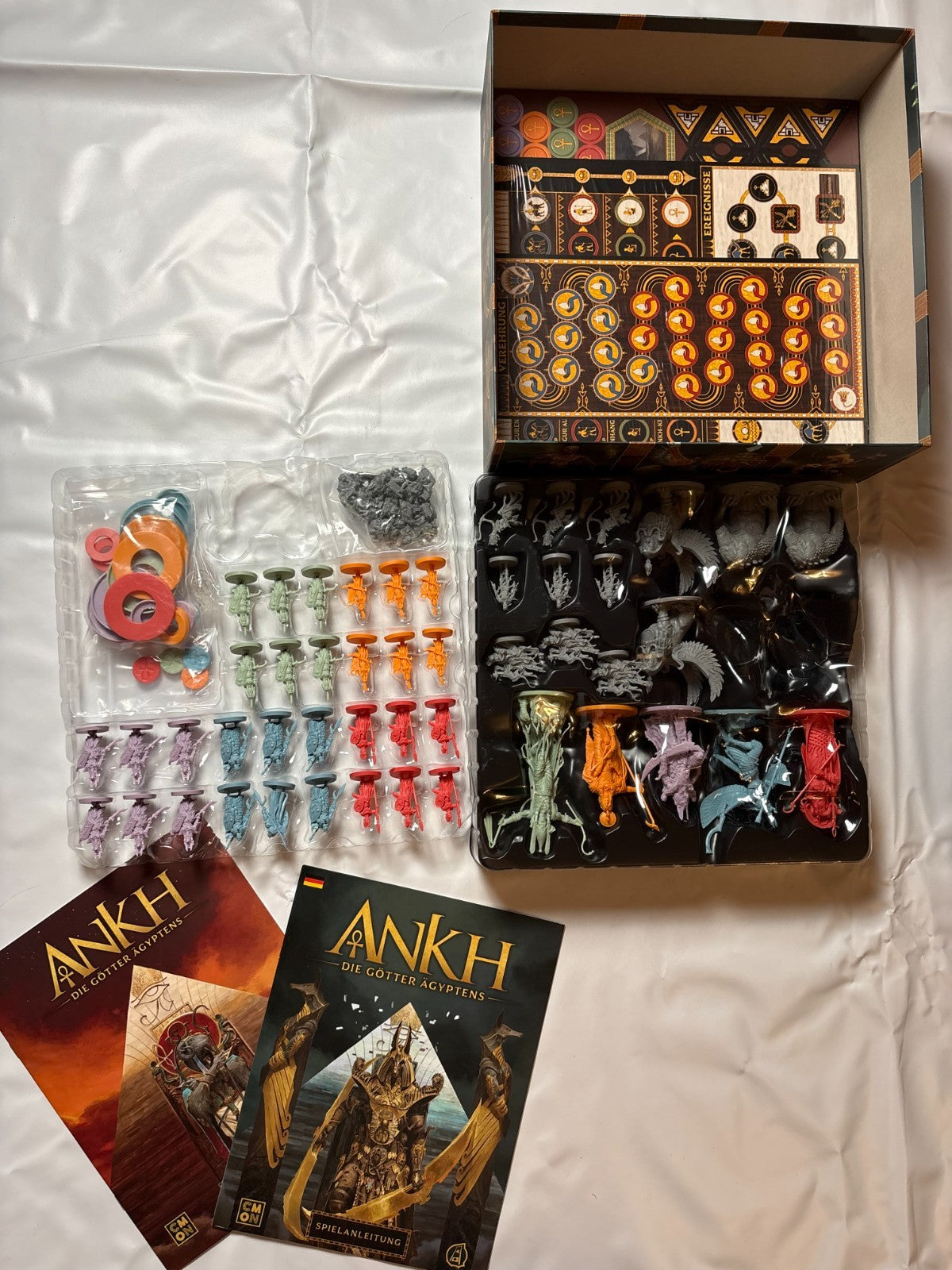 Ankh die Götter Ägyptens Grundspiel deutsche Ausgabe CMON - Unbespielt - Ansicht 6