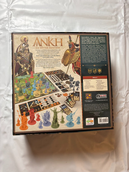 Ankh die Götter Ägyptens Grundspiel deutsche Ausgabe CMON - Unbespielt - Ansicht 8