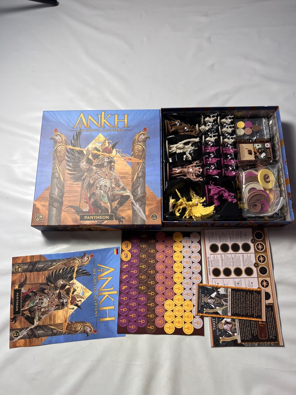 Ankh Die Götter Ägyptens Pantheon Kickstarter - Unbespielt - Ansicht 2