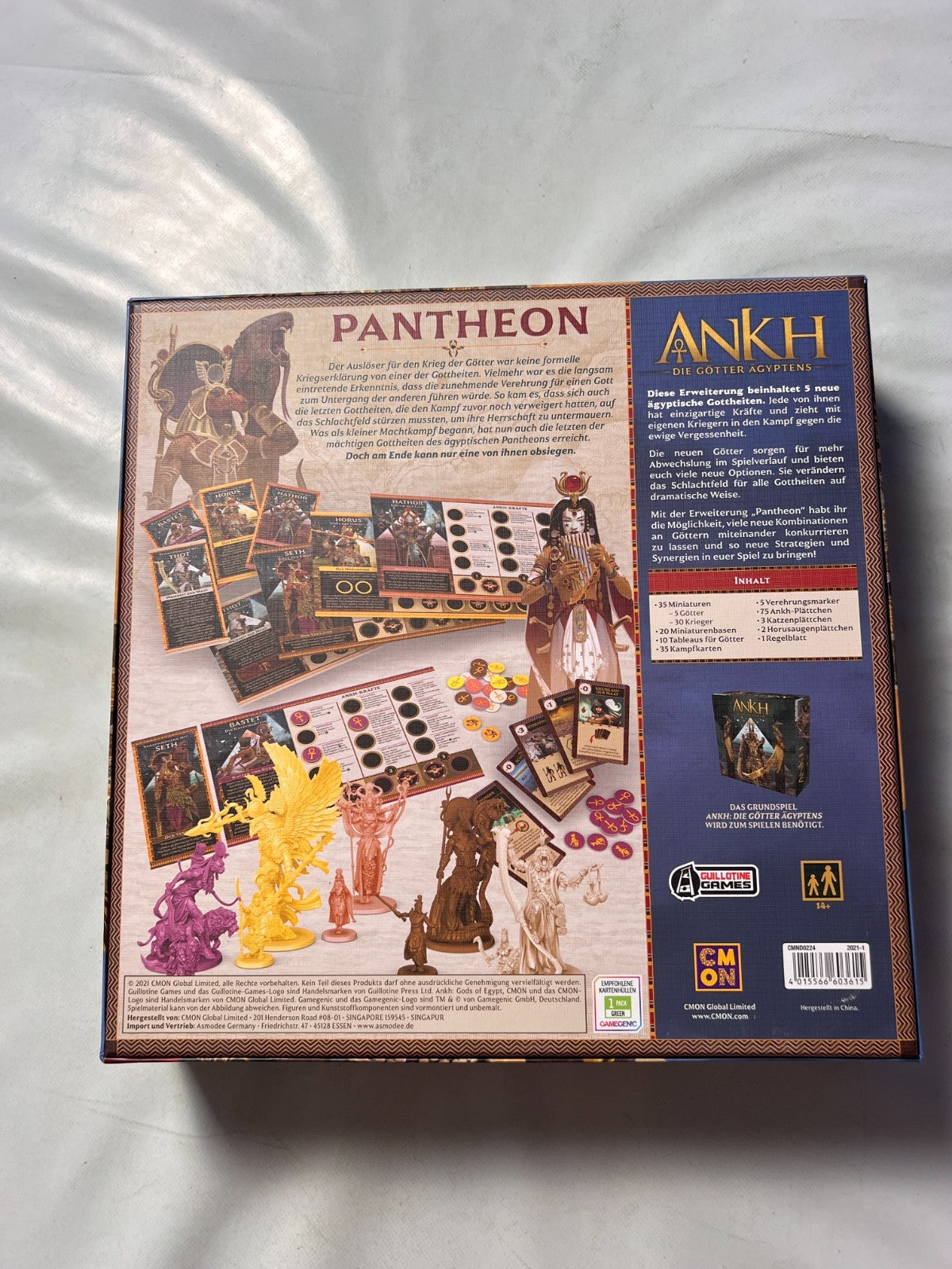 Ankh Die Götter Ägyptens Pantheon Kickstarter - Unbespielt - Ansicht 9