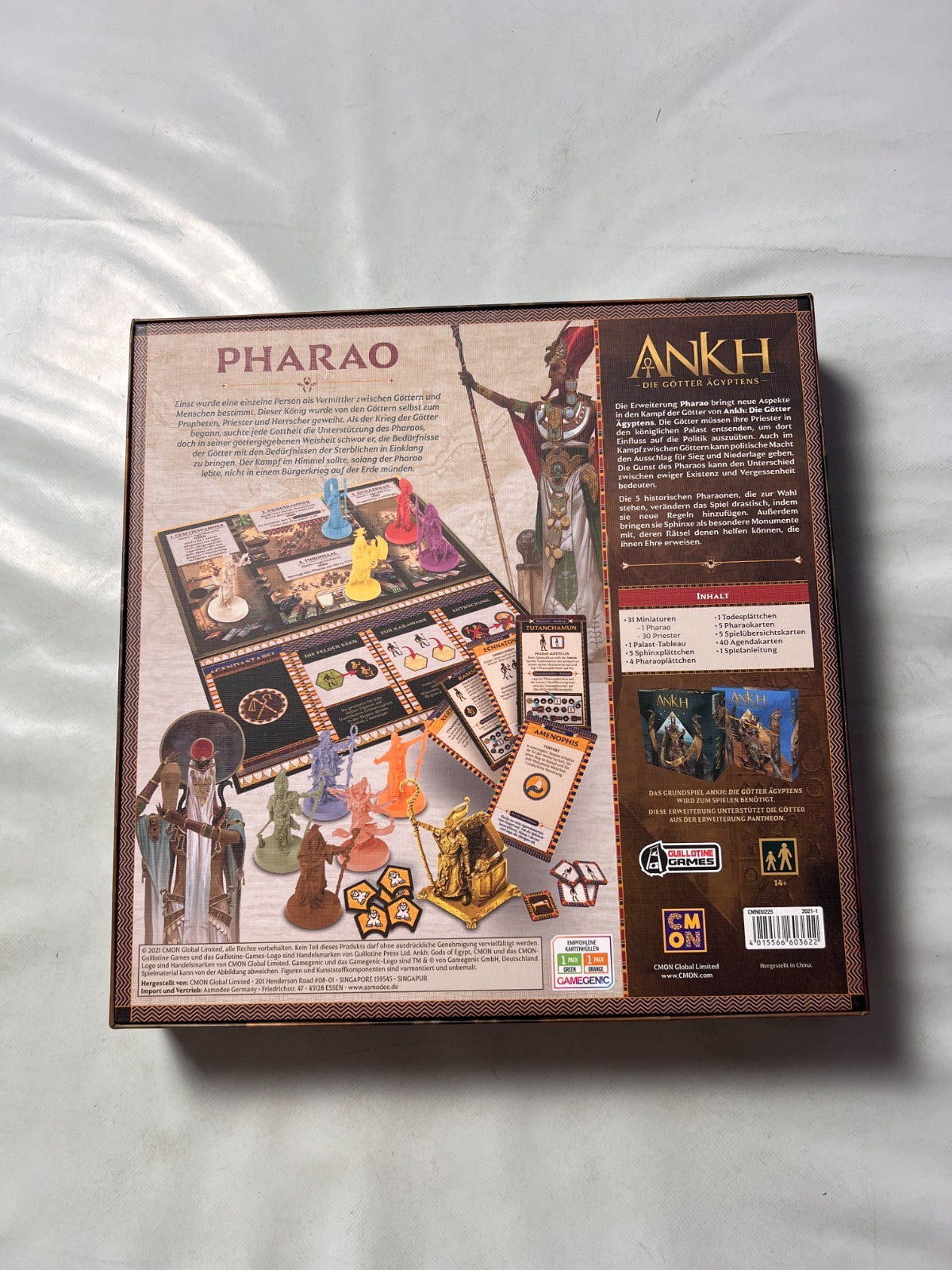 Ankh: Die Götter Ägyptens - Pharao - Expertenspiel - Erweiterung - Unbespielt - Ansicht 9
