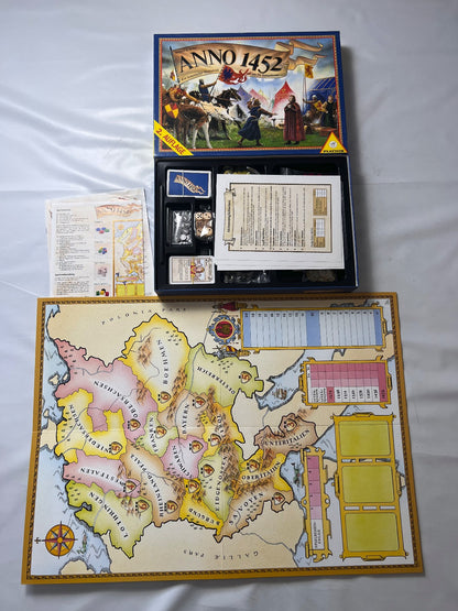 Anno 1452 Spiel Piatnik Wettstreit um die Kaiserkrone  Vollständig - Ansicht 3