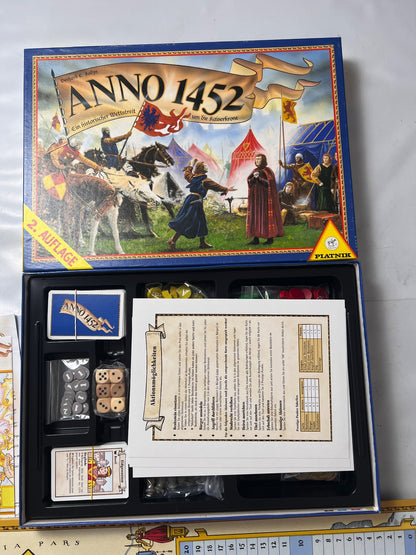 Anno 1452 Spiel Piatnik Wettstreit um die Kaiserkrone  Vollständig - Ansicht 4