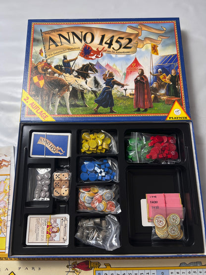 Anno 1452 Spiel Piatnik Wettstreit um die Kaiserkrone  Vollständig - Ansicht 5