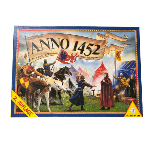 Anno 1452 Spiel Piatnik Wettstreit um die Kaiserkrone – SKU W9475 – Gesellschaftsspiel gebraucht kaufen bei Brettspielimperium