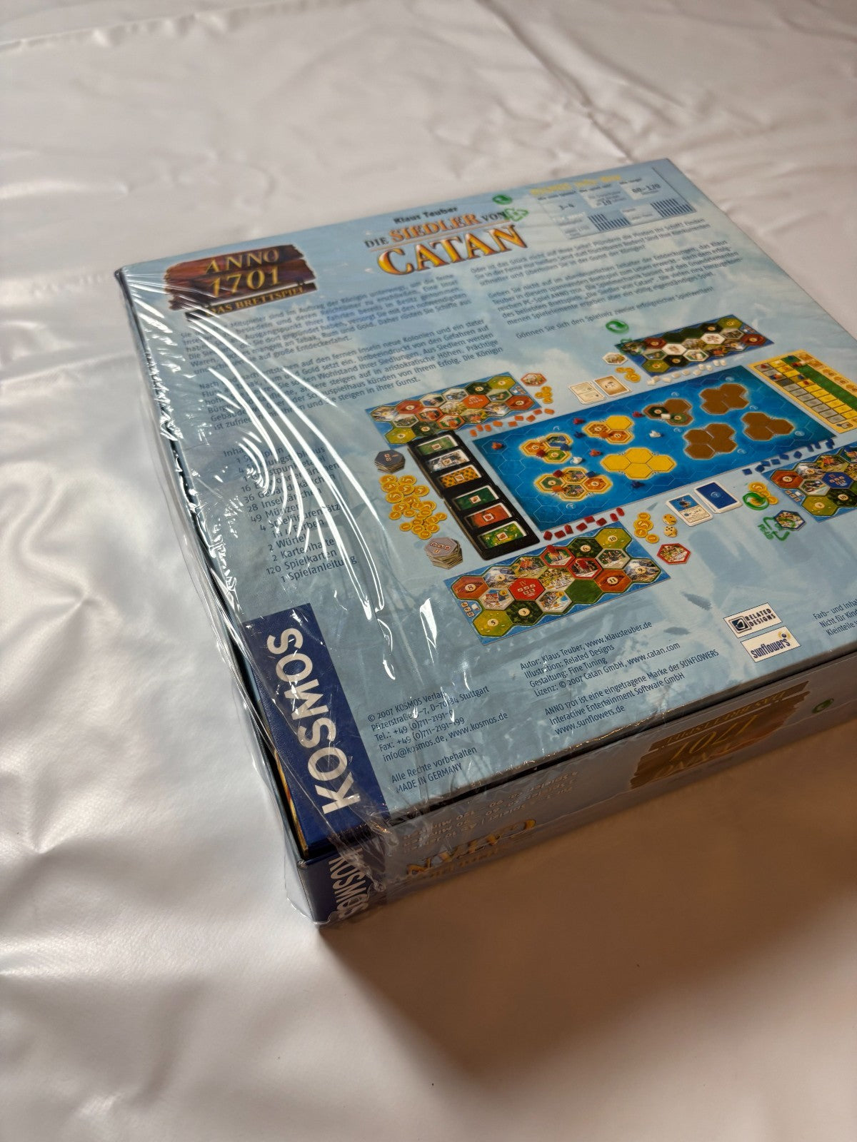 ANNO 1701 - Brettspiel Kosmos Catan 2007 ab 10+ - NEU in Folie - Ansicht 11