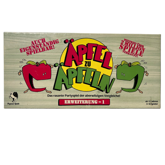 Äpfel zu Äpfeln Erweiterung 1 Pegasus Spiele 180 Karten mehr – SKU A6248 – Kartenspiel gebraucht kaufen bei Brettspielimperium
