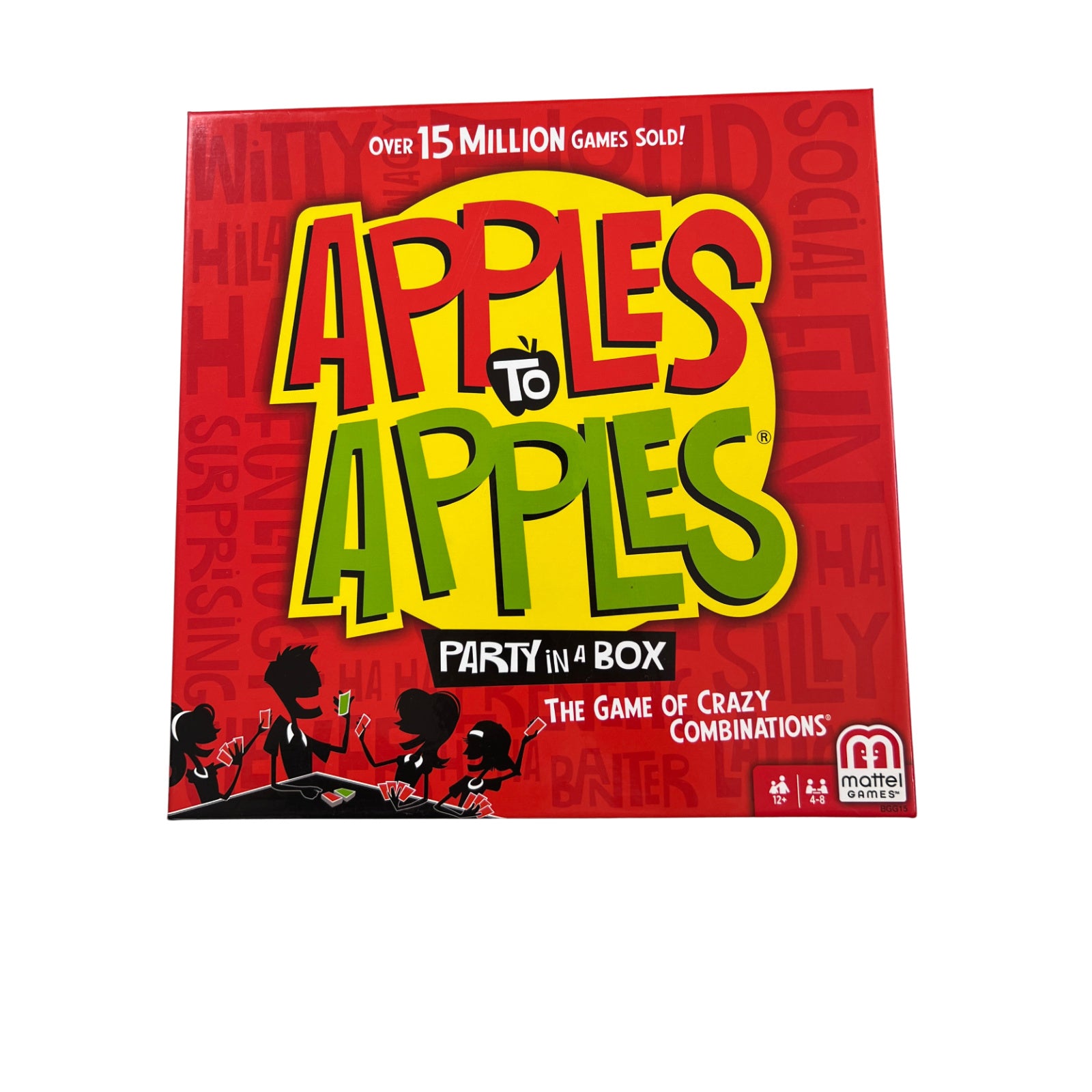 Apples to Apples Party Box - Hilarious Comparisons englisch – SKU A13804 – Gesellschaftsspiel gebraucht kaufen bei Brettspielimperium