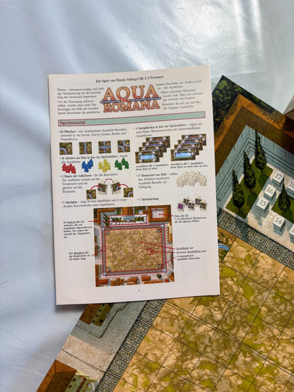 Aqua Romana  Brettspiel Queen Games 2005 Gesellschaftsspiel  Vollständig - Ansicht 7