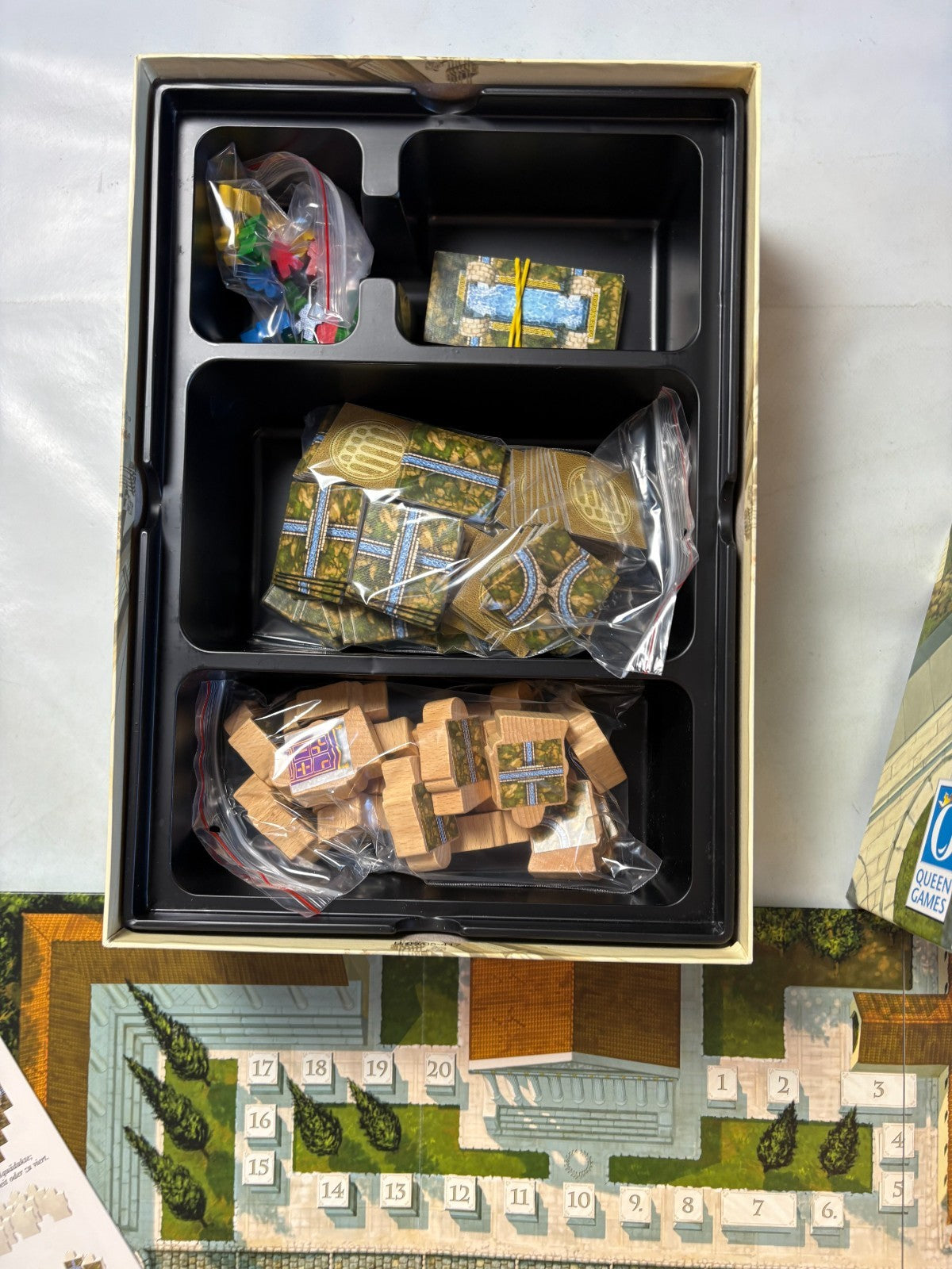 Aqua Romana  Brettspiel Queen Games 2005 Gesellschaftsspiel  Vollständig - Ansicht 8