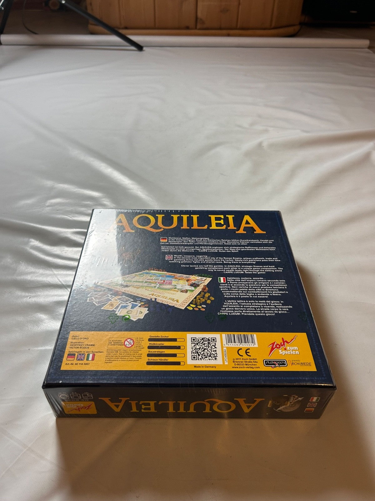 Aquileia Brettspiel Zoch zum Spielen 2011 - NEU in Folie - Ansicht 7