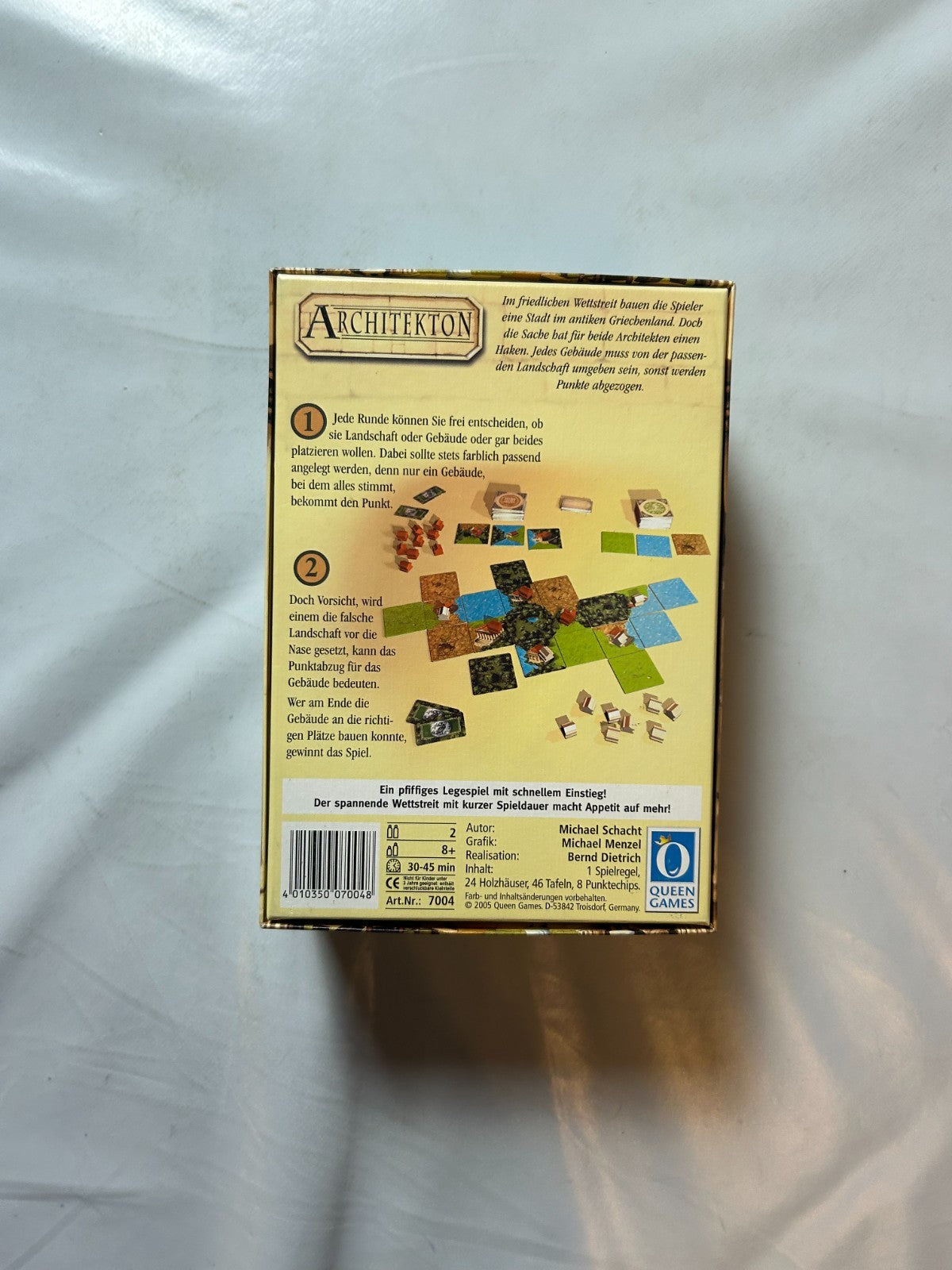 Architekton Brettspiel Queen Games Gesellschaftsspiel Spiel VOLLSTÄNDIG - Ansicht 8