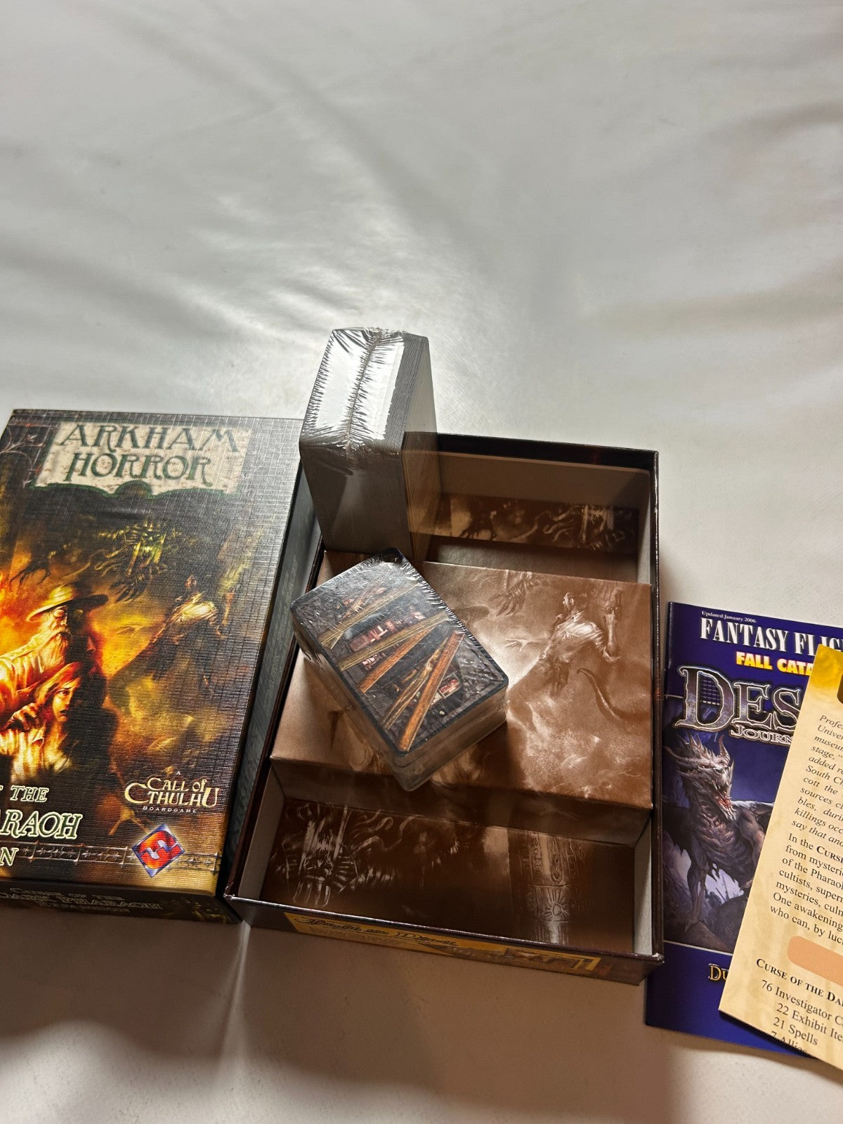 Arkham Horror Curse of The Dark Pharaoh Expansion English  Unbespielt - Ansicht 8