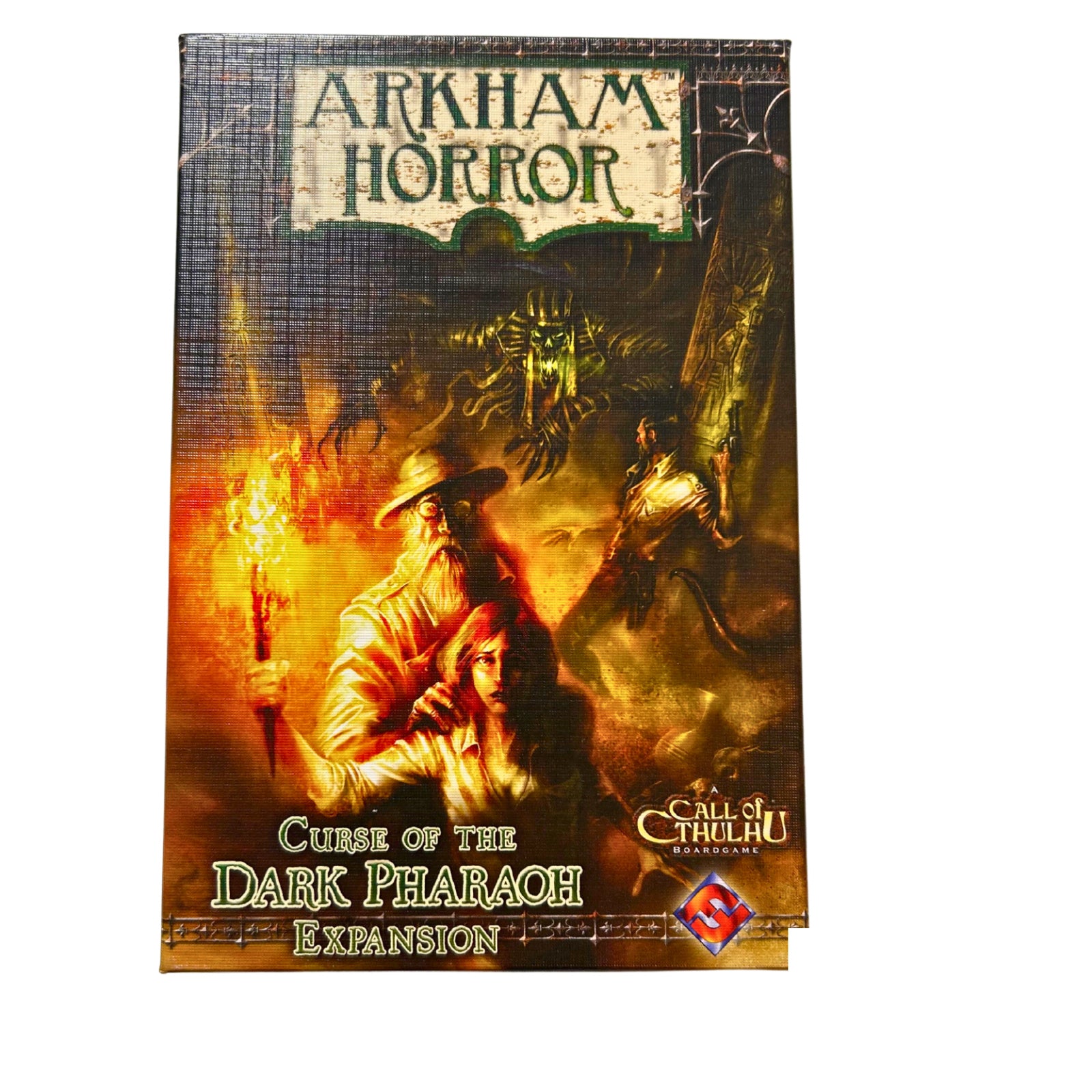 Arkham Horror Curse of The Dark Pharaoh Expansion English - Unbespielt – SKU A12126 – Gesellschaftsspiel gebraucht kaufen bei Brettspielimperium