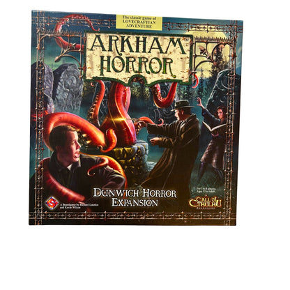 Arkham Horror Erweiterung Dunwich Horror englisch Fantasy flight - Unbespielt – SKU A12182 – Gesellschaftsspiel gebraucht kaufen bei Brettspielimperium