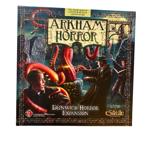 Arkham Horror Erweiterung Dunwich Horror englisch Fantasy flight - Unbespielt – SKU A12182 – Gesellschaftsspiel gebraucht kaufen bei Brettspielimperium