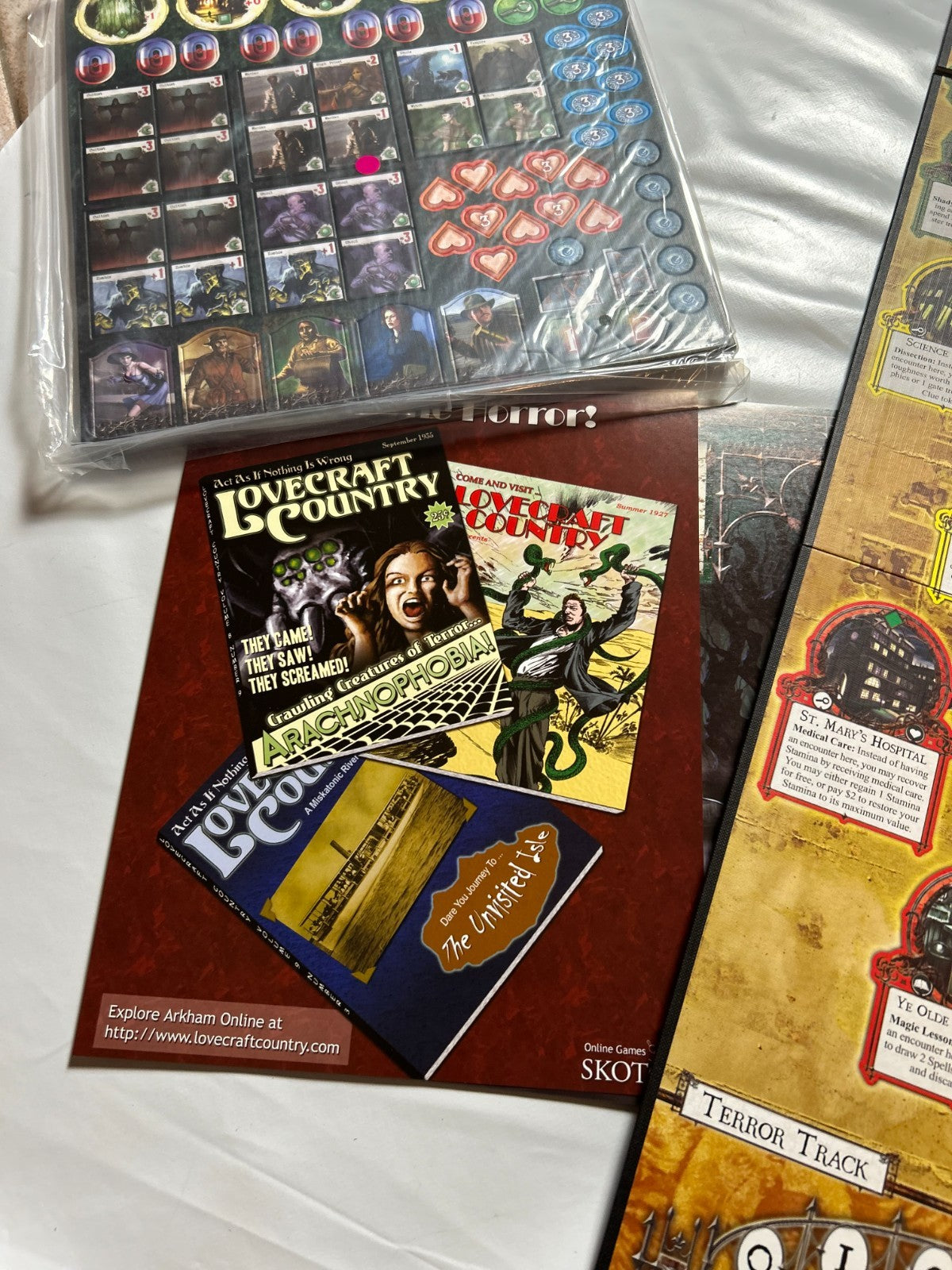 Arkham Horror Grundspiel Englische Ausgabe Fantasy Flight 2006  unbespielt - Ansicht 10