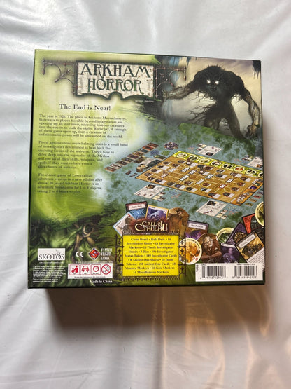 Arkham Horror Grundspiel Englische Ausgabe Fantasy Flight 2006  unbespielt - Ansicht 11