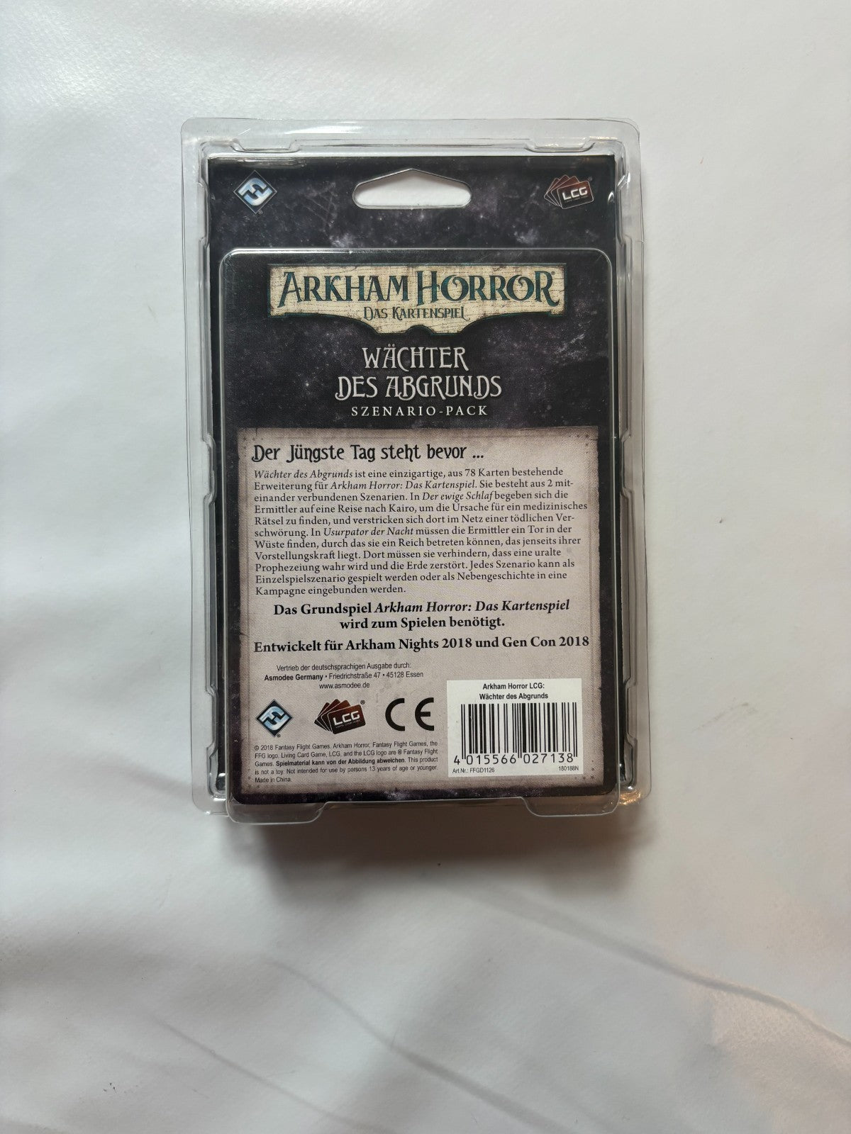 Arkham Horror Kartenspiel LCG - Wächter des Abgrunds 2018 - DE - Neu in Folie - Ansicht 7