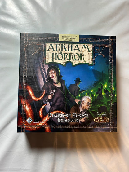 Arkham Horror  Kingsport Horror Erweiterung  englisch  Unbespielt - Ansicht 2