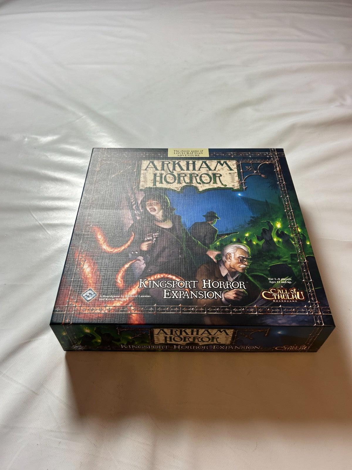 Arkham Horror  Kingsport Horror Erweiterung  englisch  Unbespielt - Ansicht 3