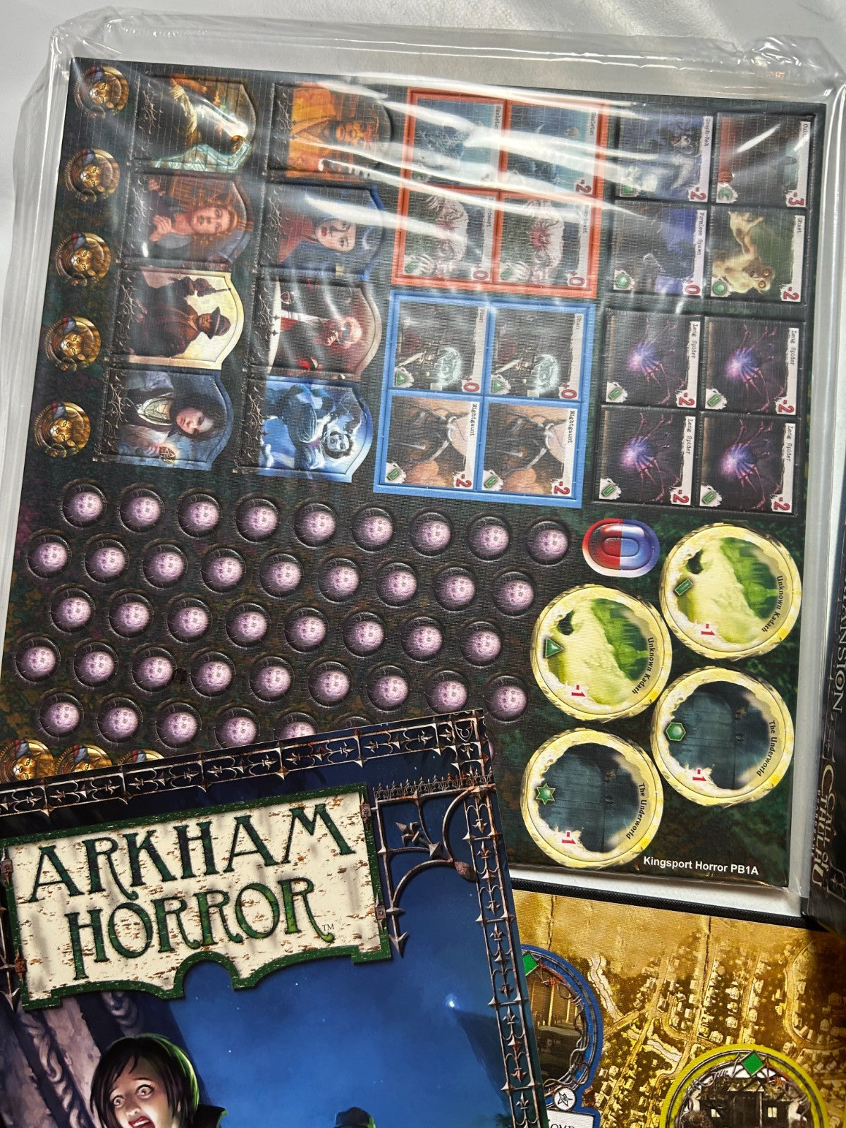 Arkham Horror  Kingsport Horror Erweiterung  englisch  Unbespielt - Ansicht 7