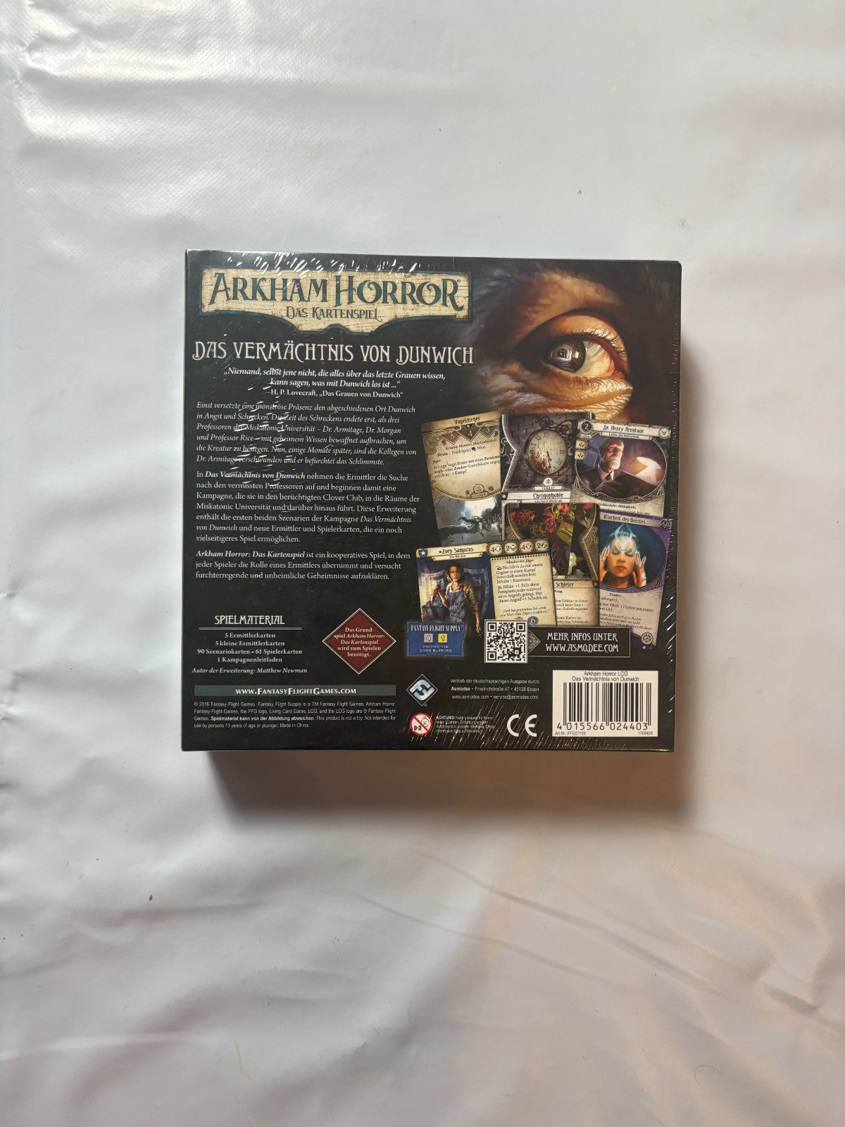 Arkham Horror LCG Das Vermächtnis von Dunwich Erweiterung Deutsch - NEU in Folie - Ansicht 6