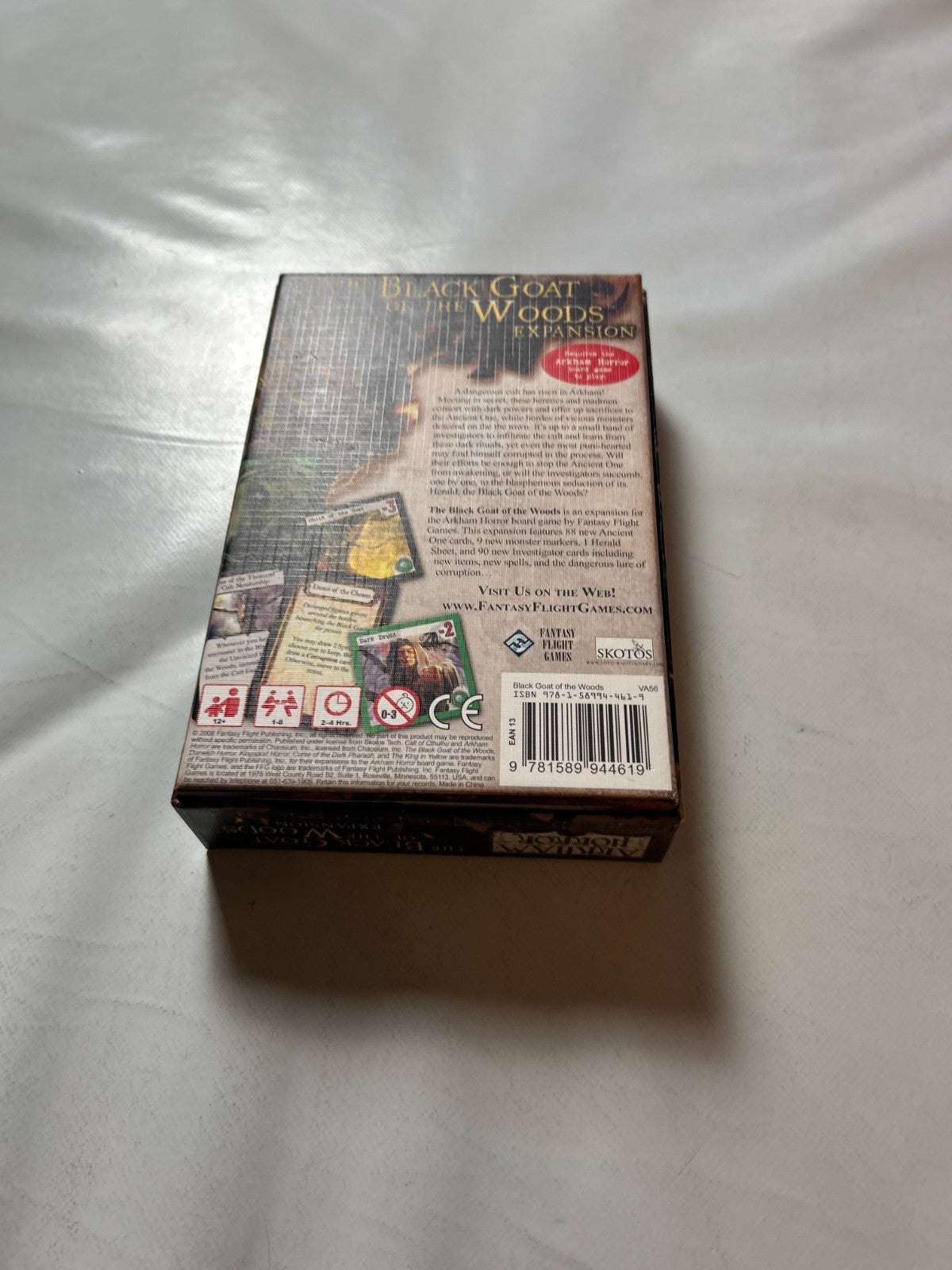 Arkham Horror The Black Goat of The Woods Englisch Expansion  Unbespielt - Ansicht 10