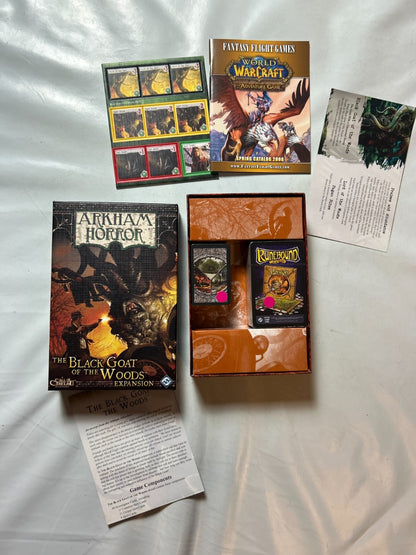 Arkham Horror The Black Goat of The Woods Englisch Expansion  Unbespielt - Ansicht 6