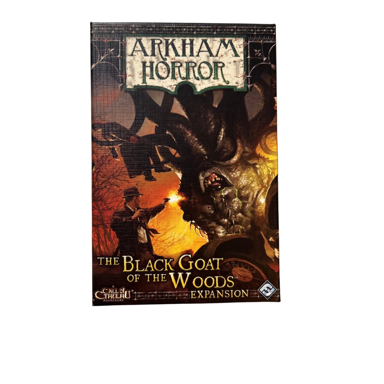 Arkham Horror The Black Goat of The Woods Englisch Expansion - Unbespielt – SKU A12112 – Gesellschaftsspiel gebraucht kaufen bei Brettspielimperium