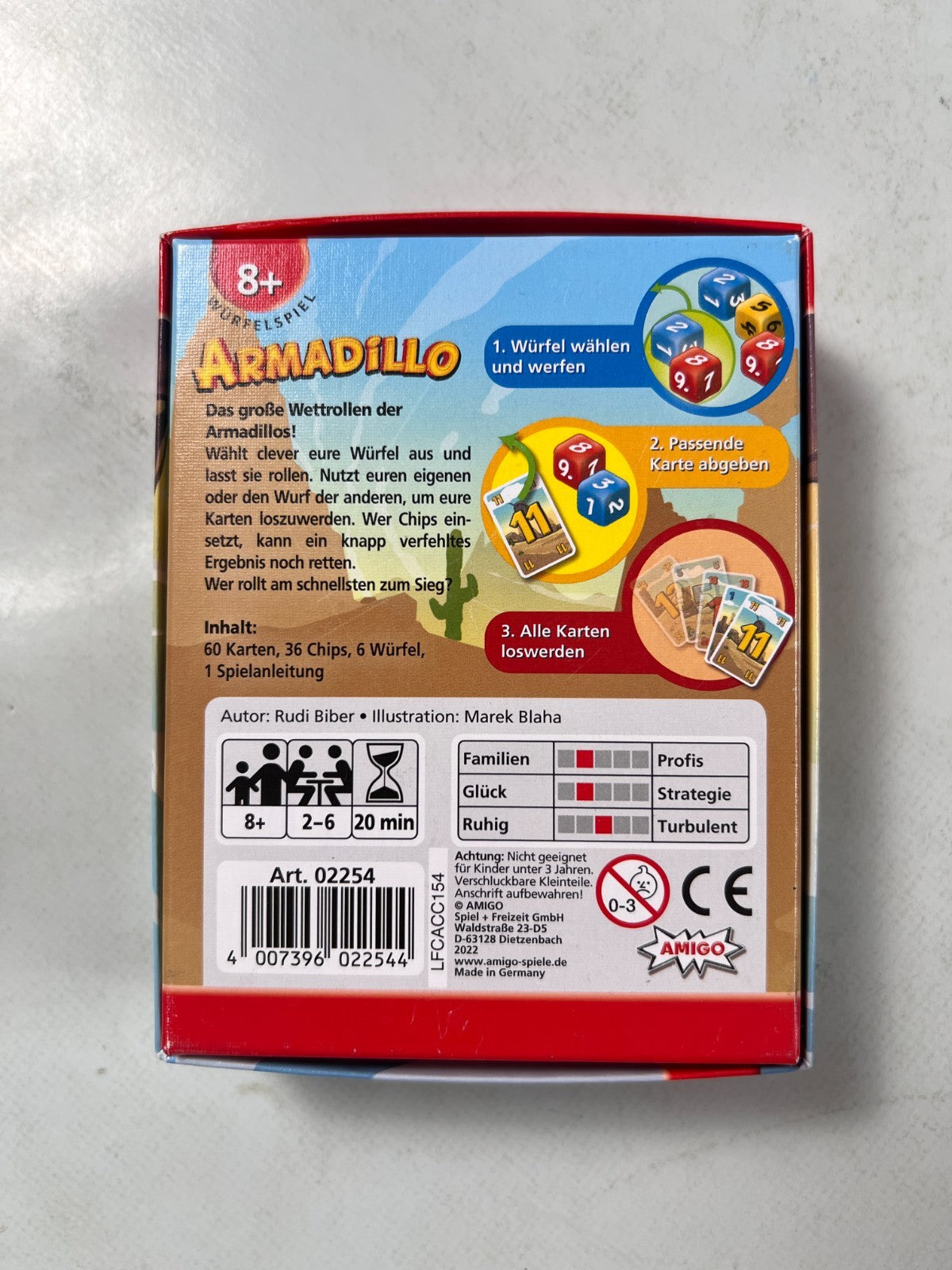 Armadillo – Turbulentes Würfelspiel von AMIGO  Vollständig - Ansicht 8