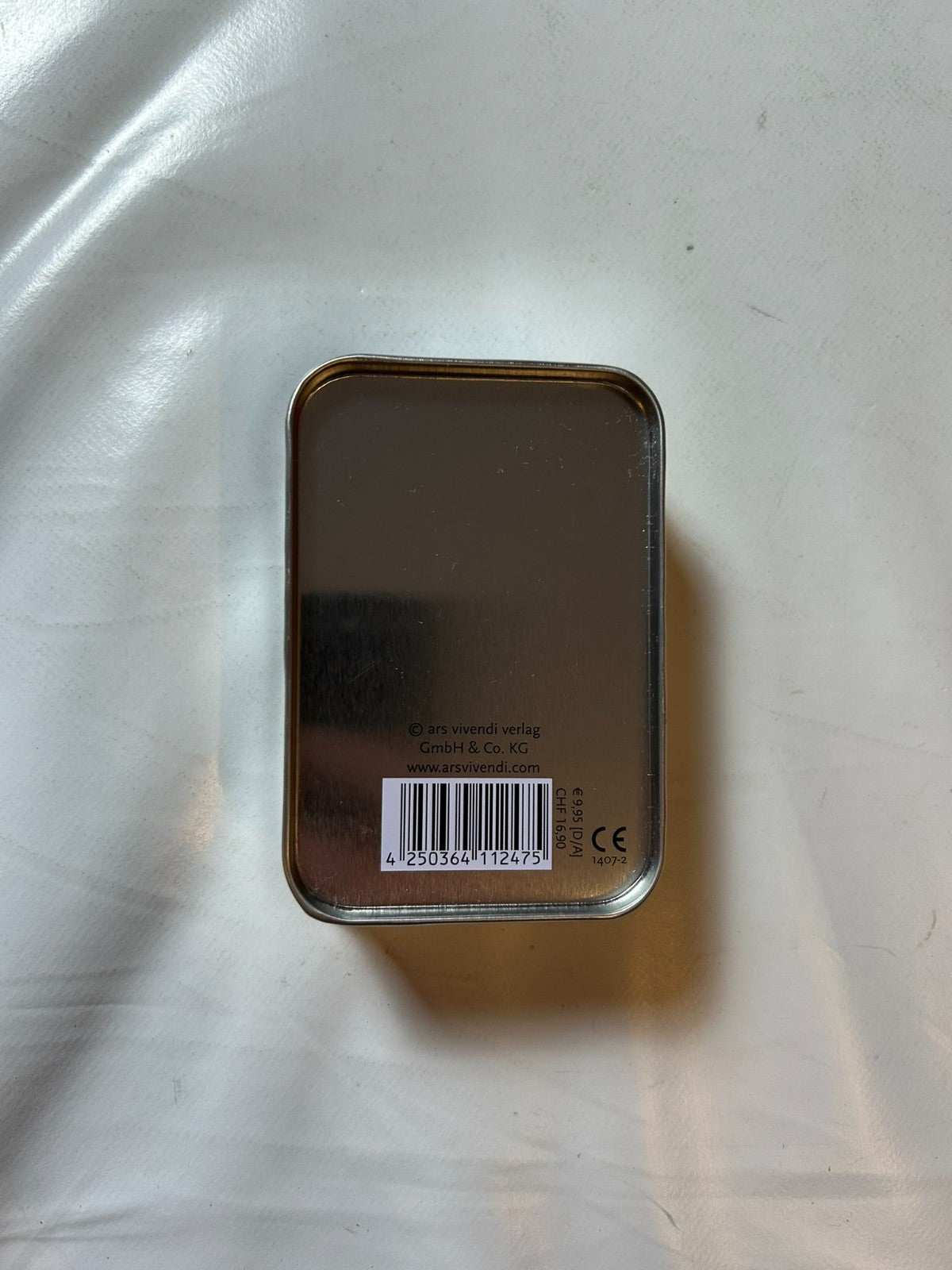 Ars Vivendi KrimiQuiz 2 Quizspiel Metallbox Detektiv Rätsel  Unbespielt - Ansicht 10