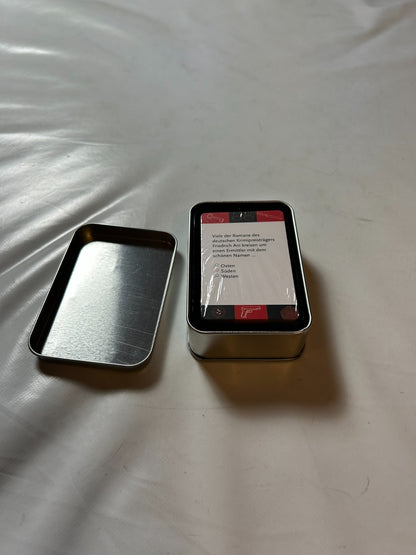 Ars Vivendi KrimiQuiz 2 Quizspiel Metallbox Detektiv Rätsel  Unbespielt - Ansicht 7