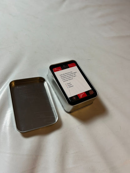 Ars Vivendi KrimiQuiz 2 Quizspiel Metallbox Detektiv Rätsel  Unbespielt - Ansicht 9