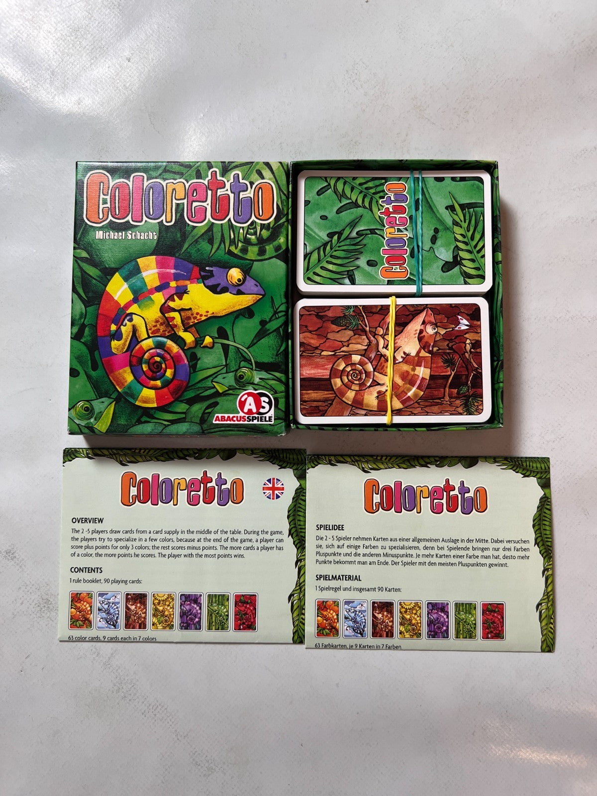 AS Abacus Spiele  Coloretto  Vollständig - Ansicht 2
