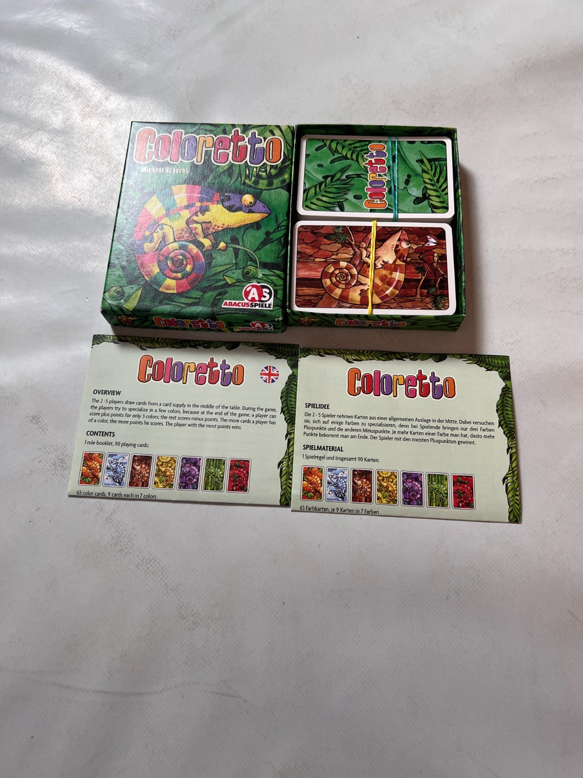 AS Abacus Spiele  Coloretto  Vollständig - Ansicht 3