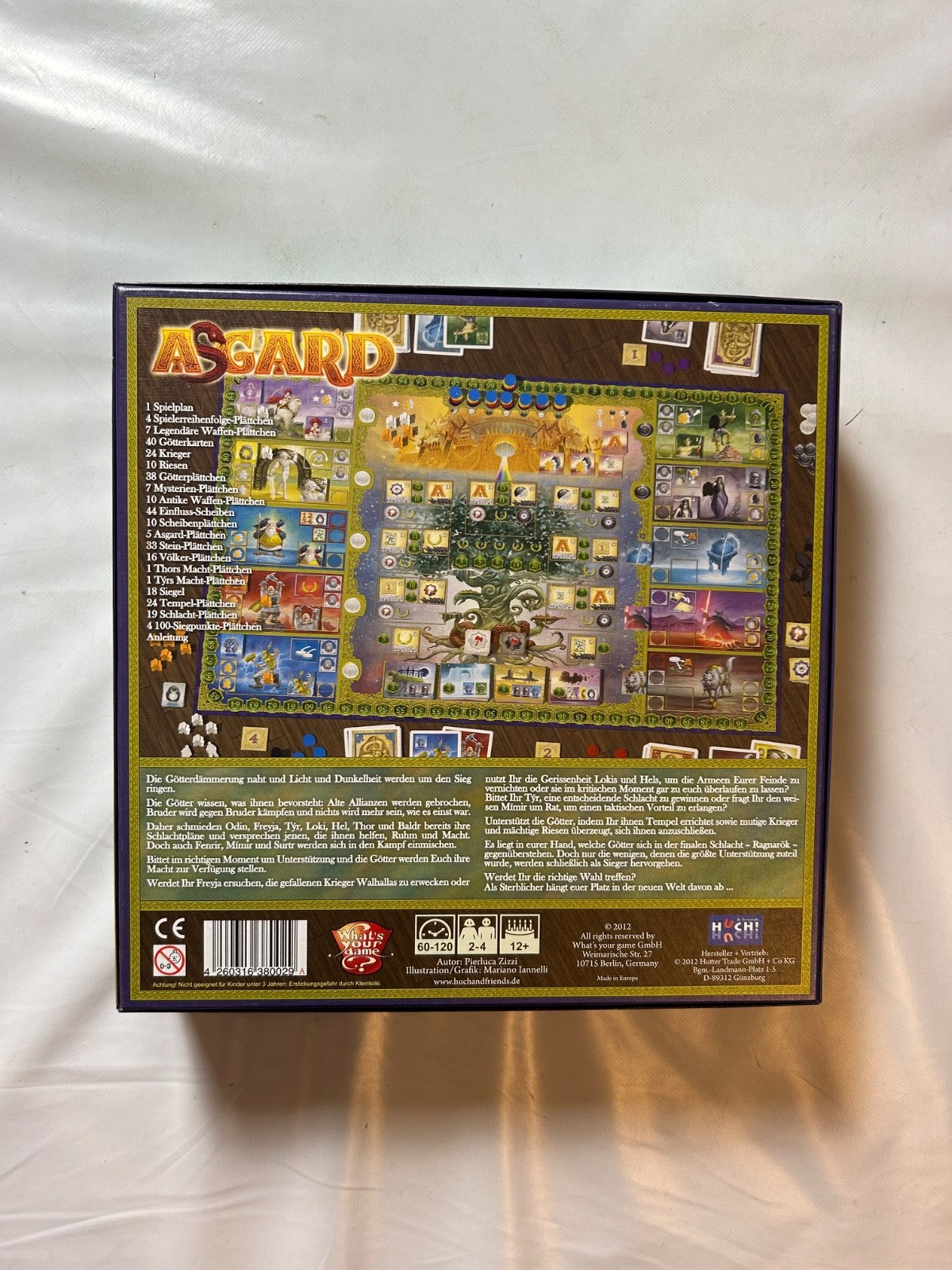 Asgard Brettspiel Spiel Gesellschaftsspiel Huch Deutsch - Vollständig - Ansicht 10