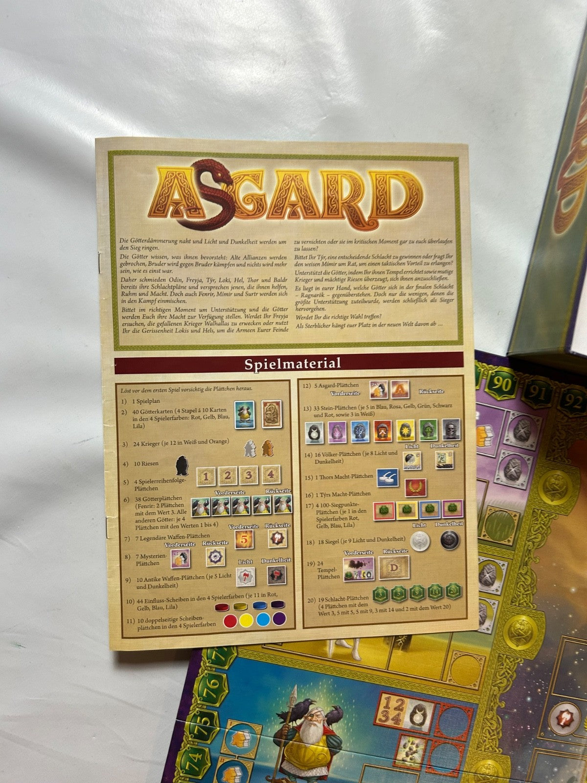 Asgard Brettspiel Spiel Gesellschaftsspiel Huch Deutsch - Vollständig - Ansicht 7