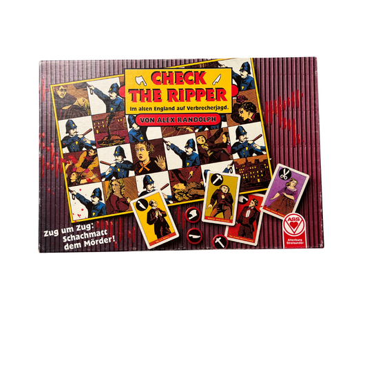 ASS Check the Ripper  Alex Randolph Brettspiel  Vollständig - Ansicht 1