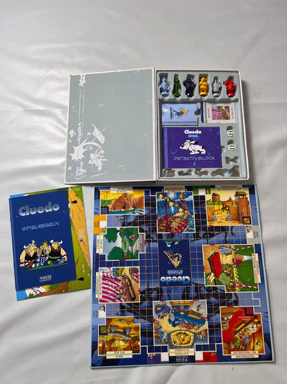 Asterix und die Normannen " Cluedo " Brettspiel Hasbro 2007  Vollständig - Ansicht 3