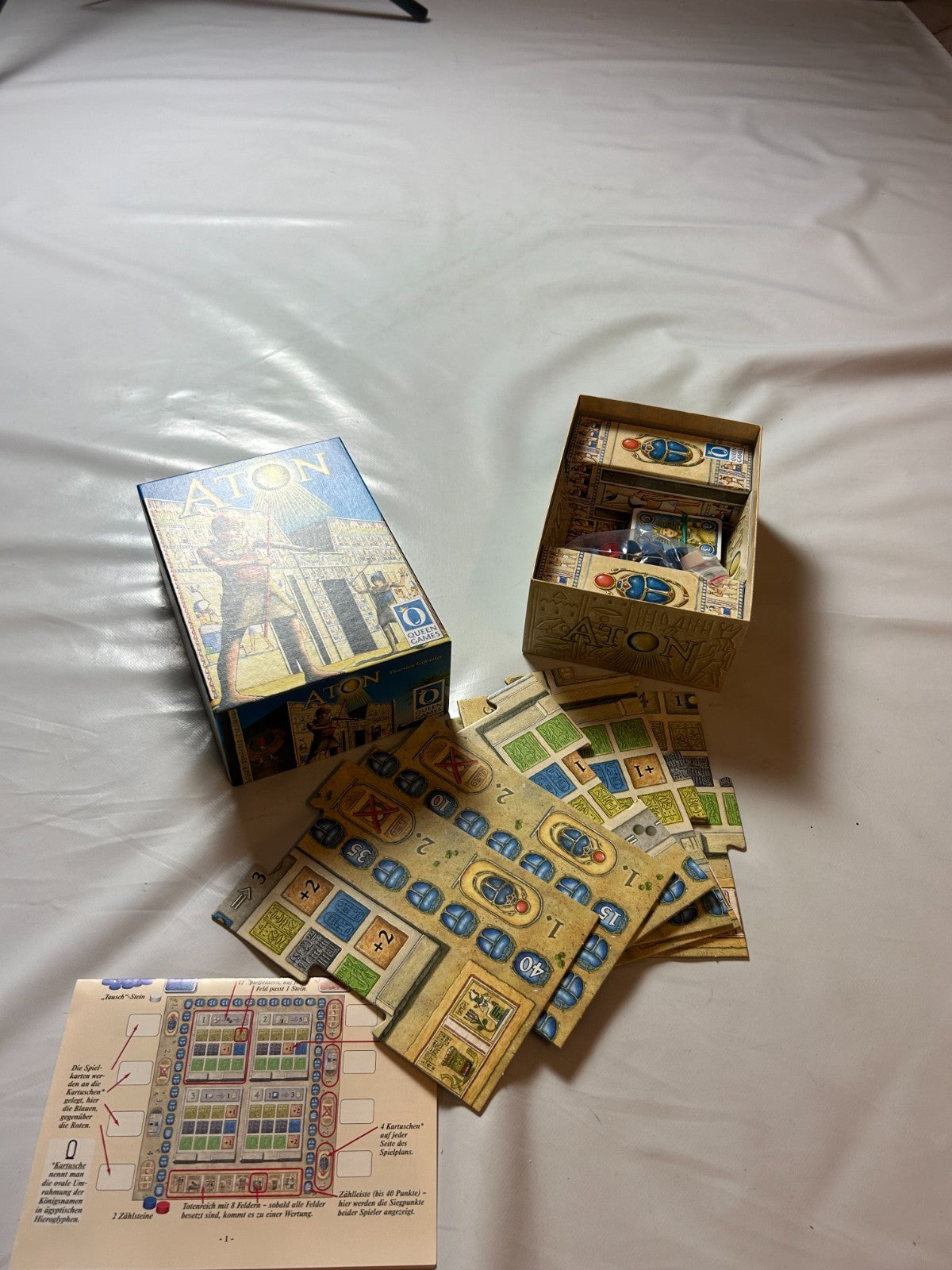 Aton von Queen Games Brettspiel  Vollständig - Ansicht 7