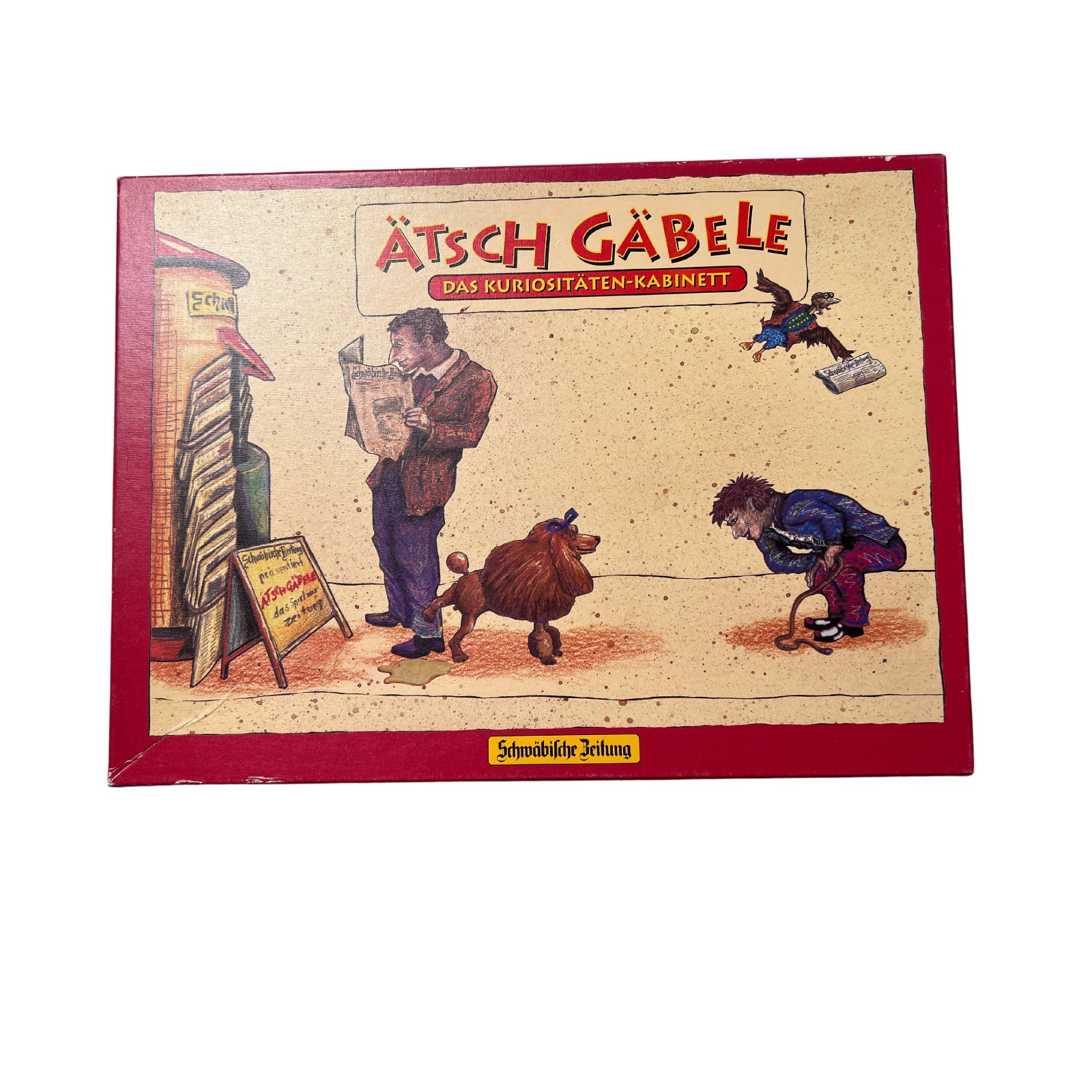 ÄTSCH GÄBELE -Schwäbischen Zeitung 1995 – SKU A5090 – Gesellschaftsspiel gebraucht kaufen bei Brettspielimperium