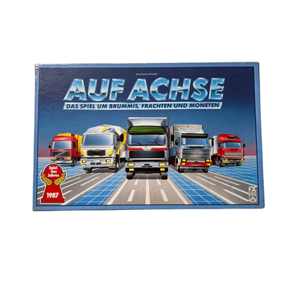Auf Achse - FX Schmid 1987 – SKU A13137 – Gesellschaftsspiel gebraucht kaufen bei Brettspielimperium