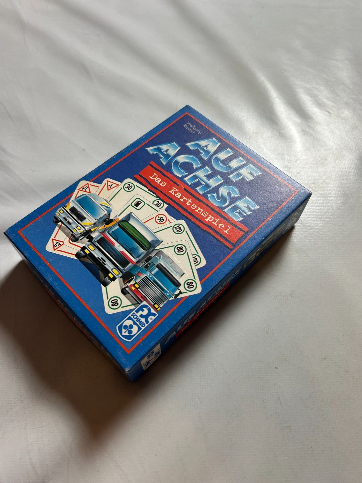 Auf Achse FX Schmid 1994/1995 Kartenspiel Vintage Reisespiel  Vollständig - Ansicht 4