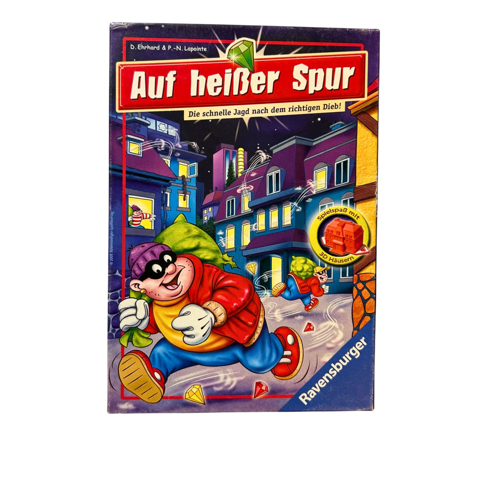 Auf heißer Spur Ravensburger – SKU A10565 – Gesellschaftsspiel gebraucht kaufen bei Brettspielimperium