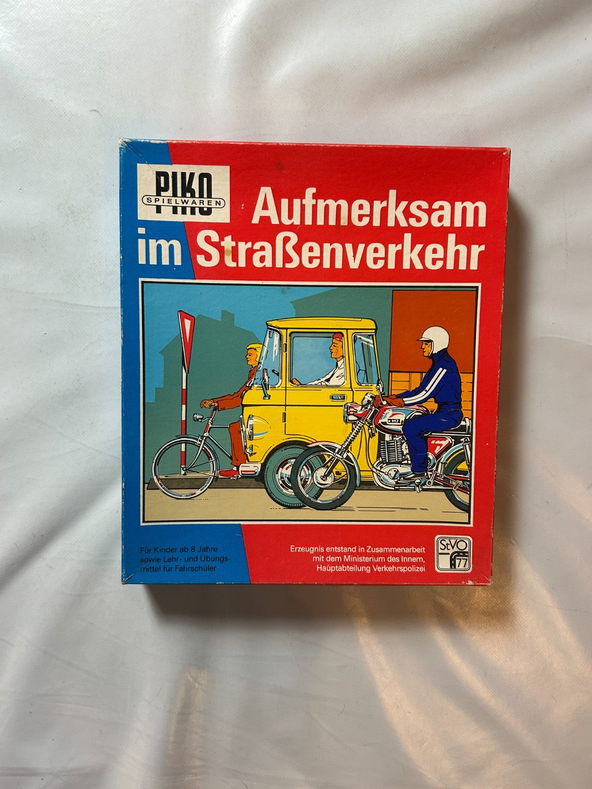 AUFMERKSAM IM STRASSENVERKEHR PIKO SPIELWAREN DDR  Vollständig getestet - Ansicht 2
