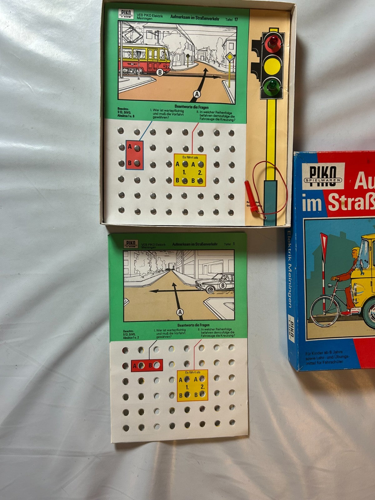 AUFMERKSAM IM STRASSENVERKEHR PIKO SPIELWAREN DDR  Vollständig getestet - Ansicht 6