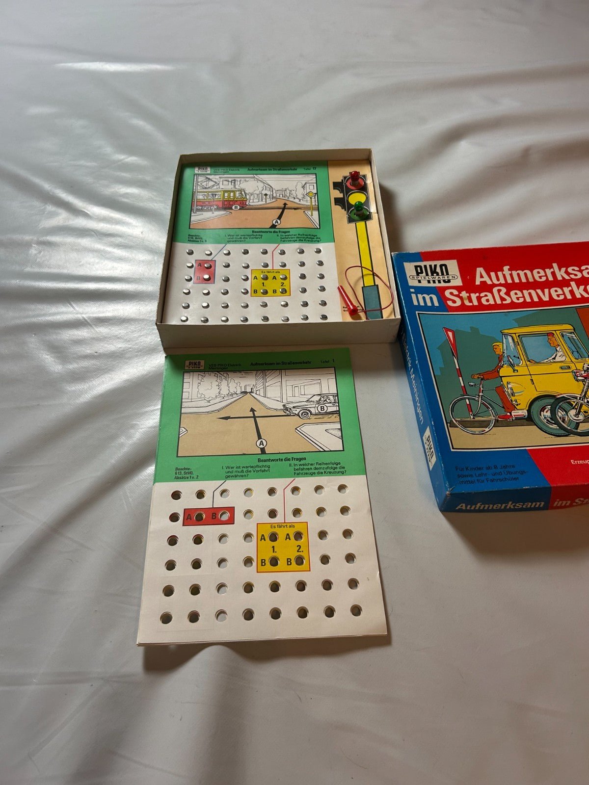 AUFMERKSAM IM STRASSENVERKEHR PIKO SPIELWAREN DDR  Vollständig getestet - Ansicht 7